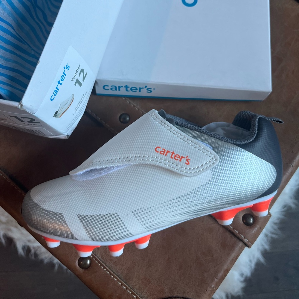 Carter's Gray Toddler Cleats